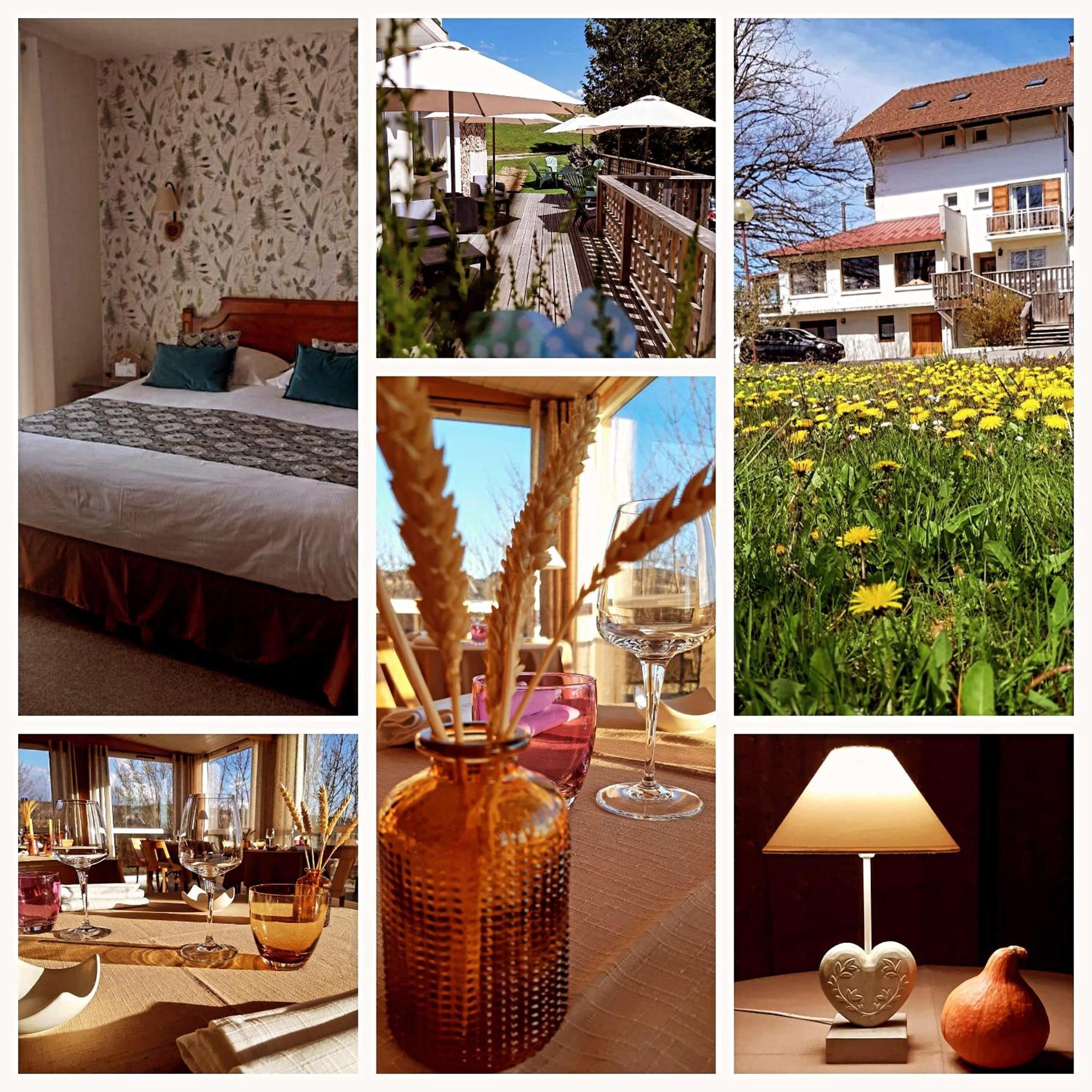Hotel Les Alpages Bonlieu Esterno foto